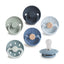 Mushie FRIGG Endless Sea Silicone Rubber Pacifier 6 Pack - 0-6M on Luna Baby Store Miami