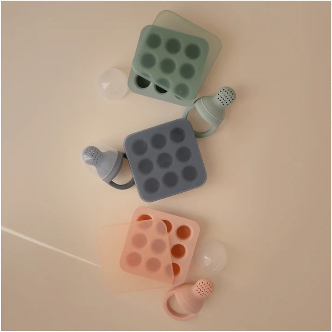 Mushie Fresh Food Feeder Freezer Tray 4.5 oz - Tradewinds on Luna Baby Store Miami
