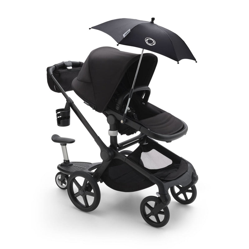 Bugaboo Fox 5 Bassinet & Seat Stroller - Black Chassis-Grey Mélange