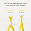 Frida Baby Grow-with-Me Training Toothbrush Set on Luna Baby Store Miami