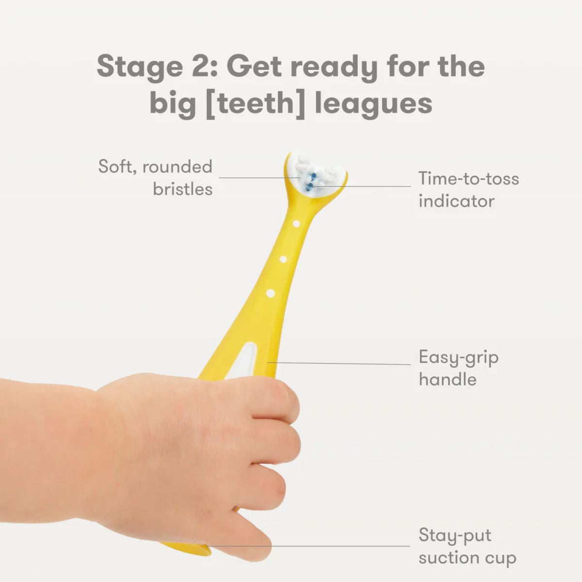 Frida Baby Grow-with-Me Training Toothbrush Set on Luna Baby Store Miami