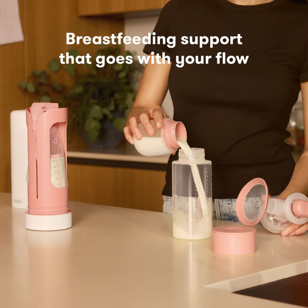 Frida Mom Flow + Go Breastmilk Cooler Bottle 20 oz