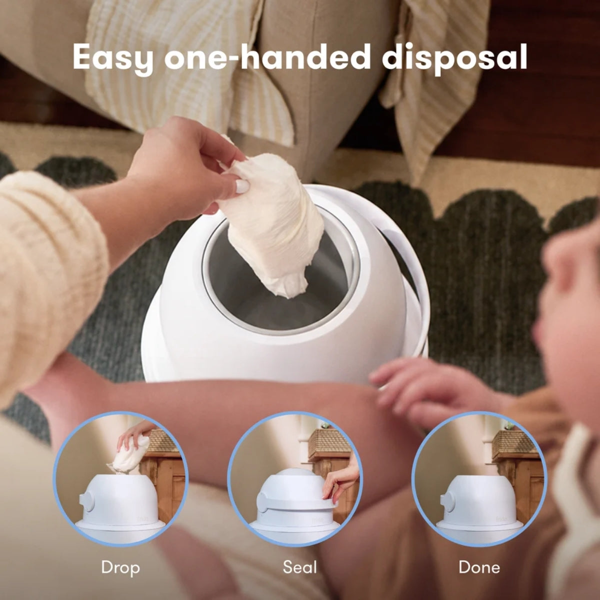 Fridababy Odor-Blocking Diaper Pail