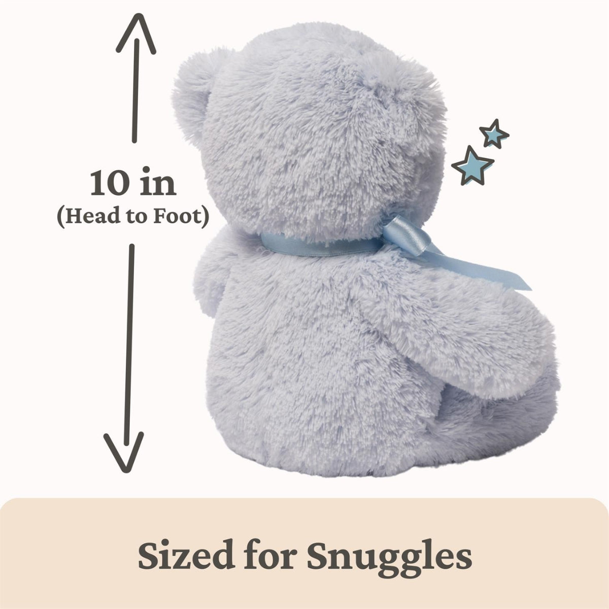 GUND My First Teddy Bear, Blue, 10 in