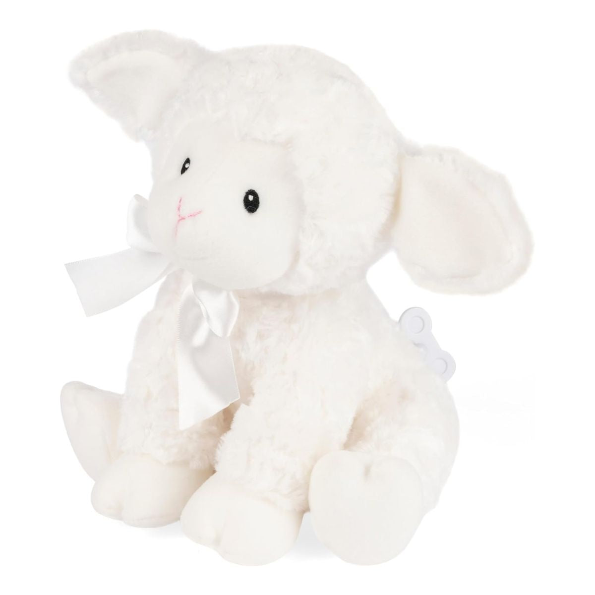 GUND Baby Lena Lamb Keywind Musical Plush 10" on Luna Baby Store Miami