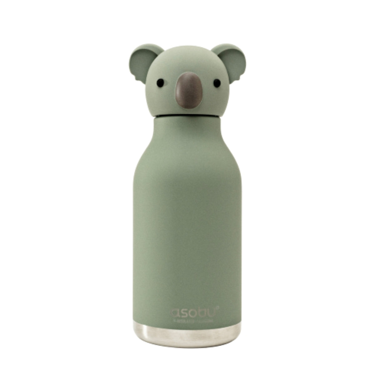 Asobu - Stainless Steel Bottle Silicone Head Koala - Playful Character Design