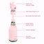Asobu - Stainless Steel Bottle Silicone Head Bunny