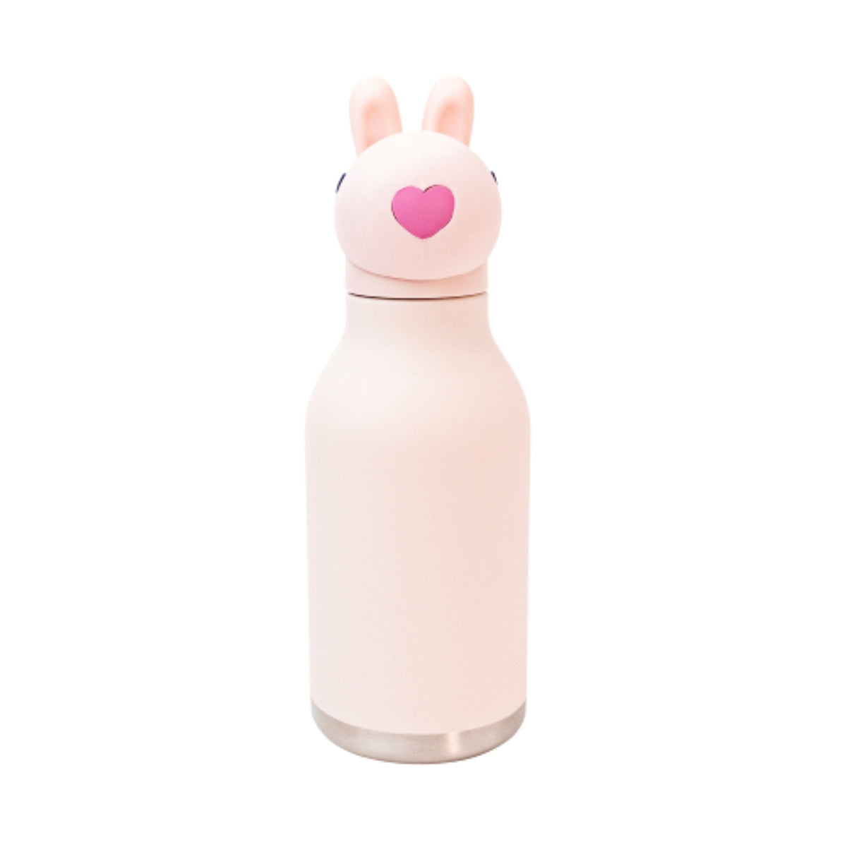 Asobu - Stainless Steel Bottle Silicone Head Bunny