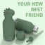 Asobu - Stainless Steel Bottle Silicone Head Dinosaur