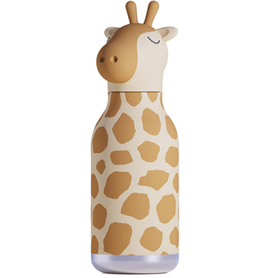 Asobu - Stainless Steel Bottle Silicone Head Giraffe