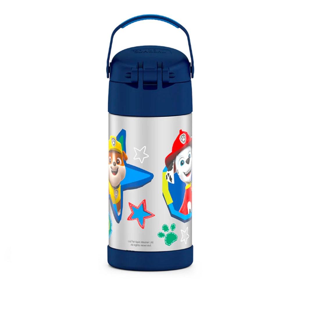 Garrafa Térmica Infantil Thermos Patrulha Canina Azul 350ML - Thermos Babytunes