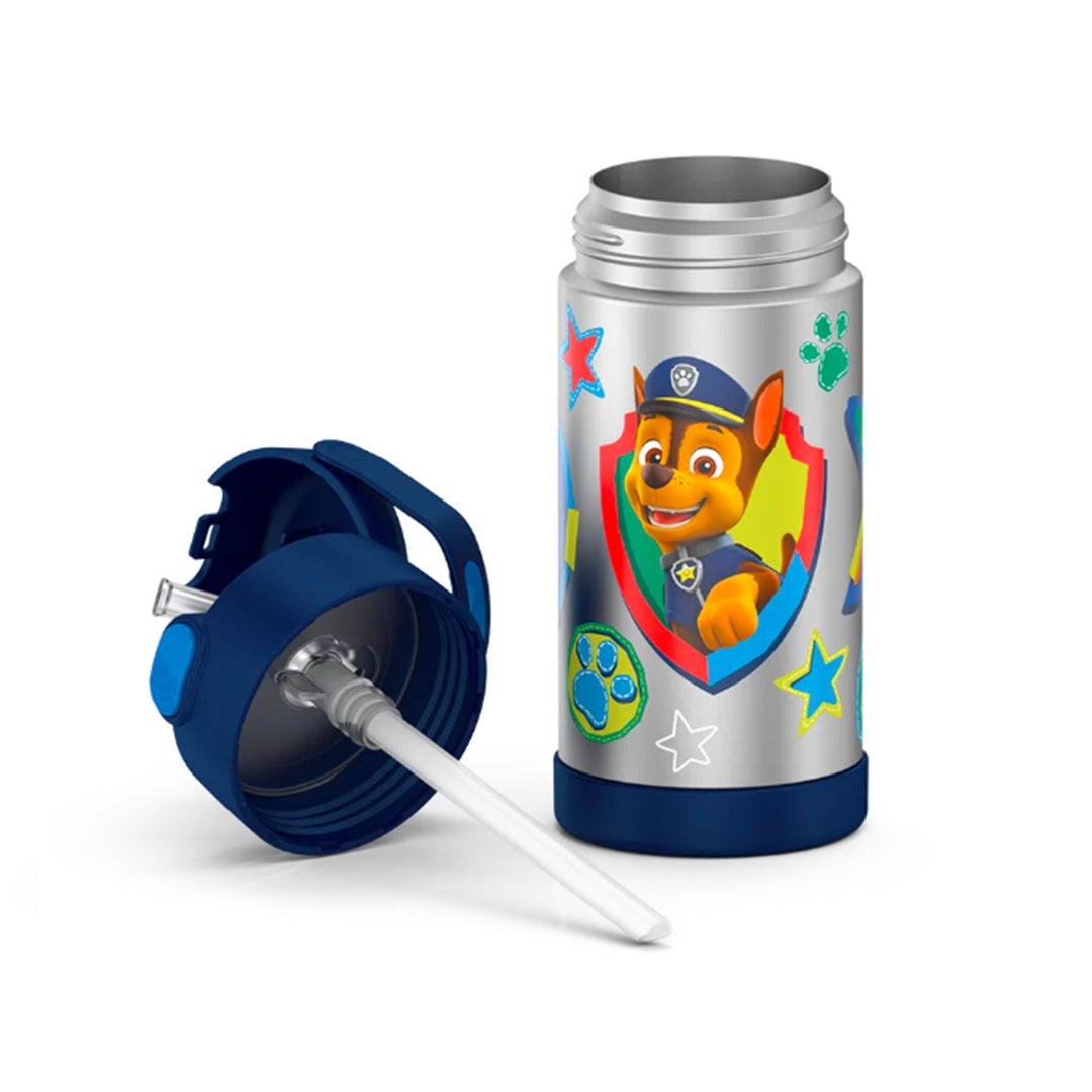 Garrafa Térmica Infantil Thermos Patrulha Canina Azul 350ML - Thermos Babytunes