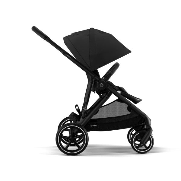 Cybex Gazelle S 2 Stroller - Black Frame/Moon Black Seat - Luna Baby Store Miami