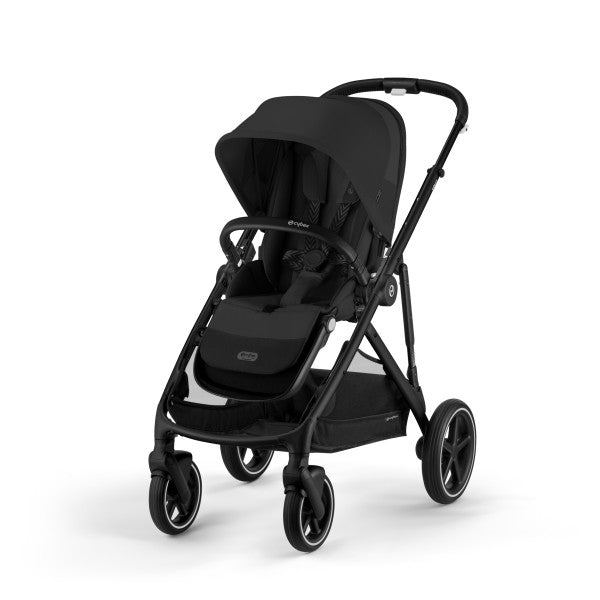 Cybex Gazelle S 2 Stroller - Black Frame/Moon Black Seat - Luna Baby Store Miami