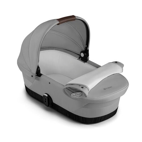 Cybex - Egazelle/Gazelle S 2 Cot, Lava Grey - Comfortable Lay Flat Environment from Birth