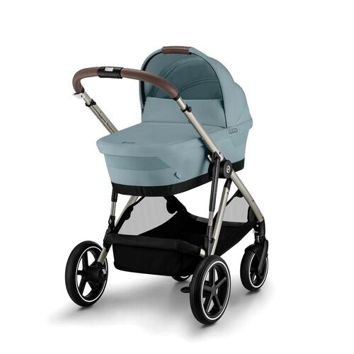 Cybex - Egazelle/Gazelle S 2 Cot, Sky Blue - Easy Carry and Practical Design