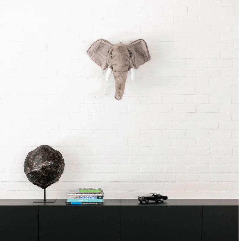 George The Elephant Soft Plush Wall Decoration
