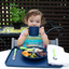 Green Sprouts Learning Cup Made From Silicone - Navy on Luna Baby Store Miami