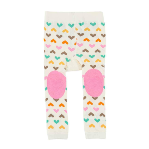 Zoocchini Grip+Easy Comfort Crawler Legging & Socks Set Fawn