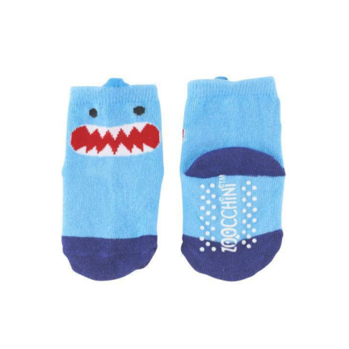 Zoocchini Grip+Easy Comfort Crawler Legging & Socks Set Shark