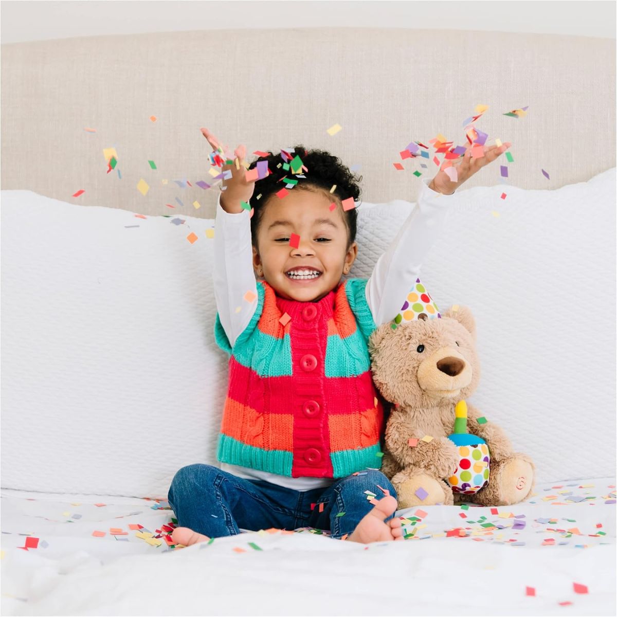 Gund Happy Birthday Animated Teddy 12 In - Complete Birthday Gift Experience