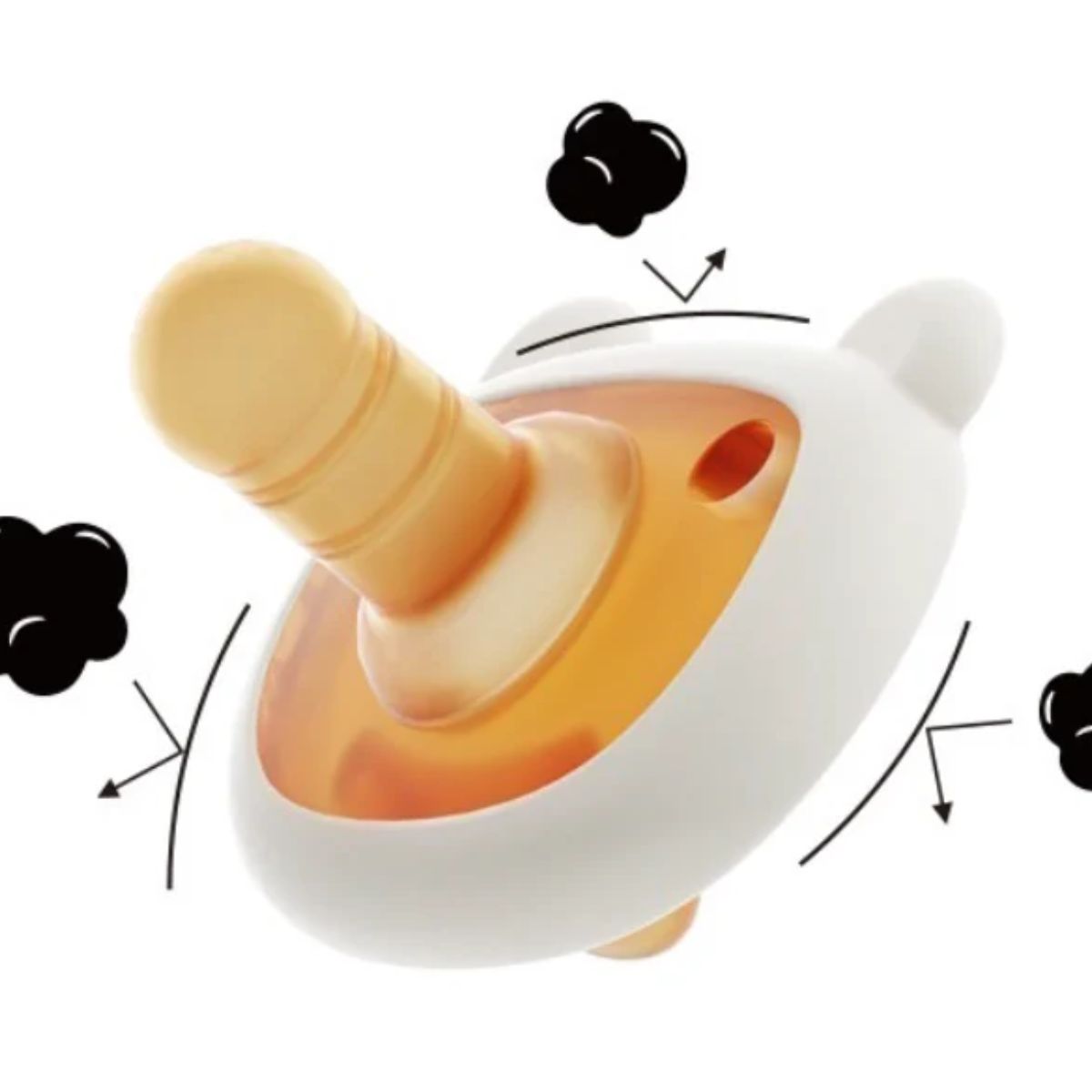 HEORSHE Day & Night Pacifier 3M+