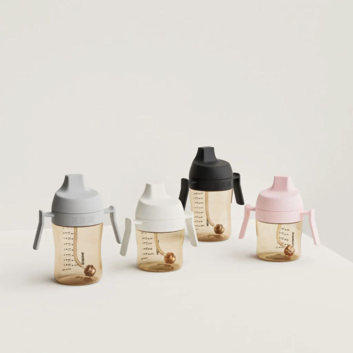 HEORSHE Sippy Cup 7oz (6M+) - Black