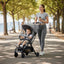 HIBUD FLOW Ultra-Compact Travel Stroller - Grey on Luna Baby Store Miami