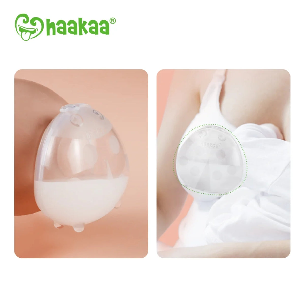 Haakaa Ladybug Silicone Breast Milk Collector, 2.5 oz/75 ml 1PC on Luna Baby Store Miami