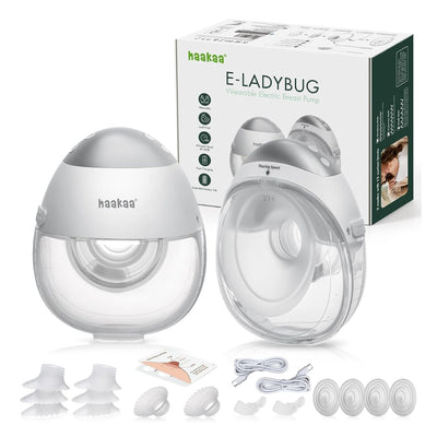 Haakaa E-Ladybug Wearable Electric Breast Pump - 2PK