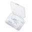 Haakaa Silicone Baby Finger Toothbrush Set 2pcs (Small & Large) - 0-24M on Luna Baby Store Miami