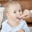 Haakaa Silicone Baby Finger Toothbrush Set 2pcs (Small & Large) - 0-24M on Luna Baby Store Miami
