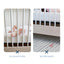 Halo Breathable Mesh Crib Liner for Mini Crib - Grey