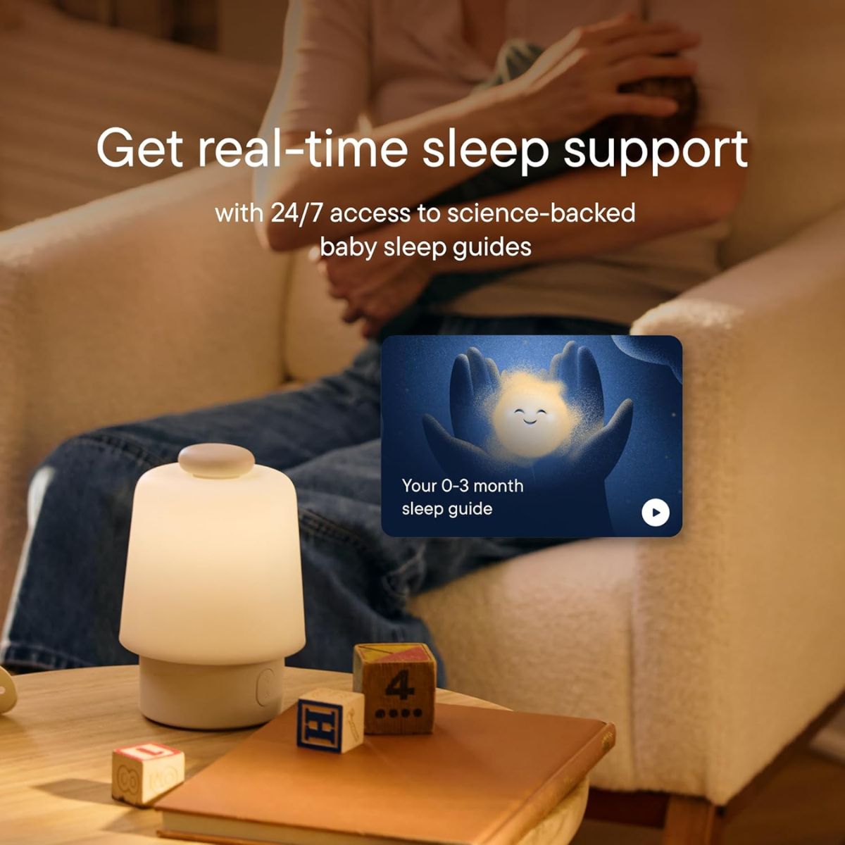 Hatch Baby Smart Night Light & Sound Machine WiFi - Putty on Luna Baby Store Miami