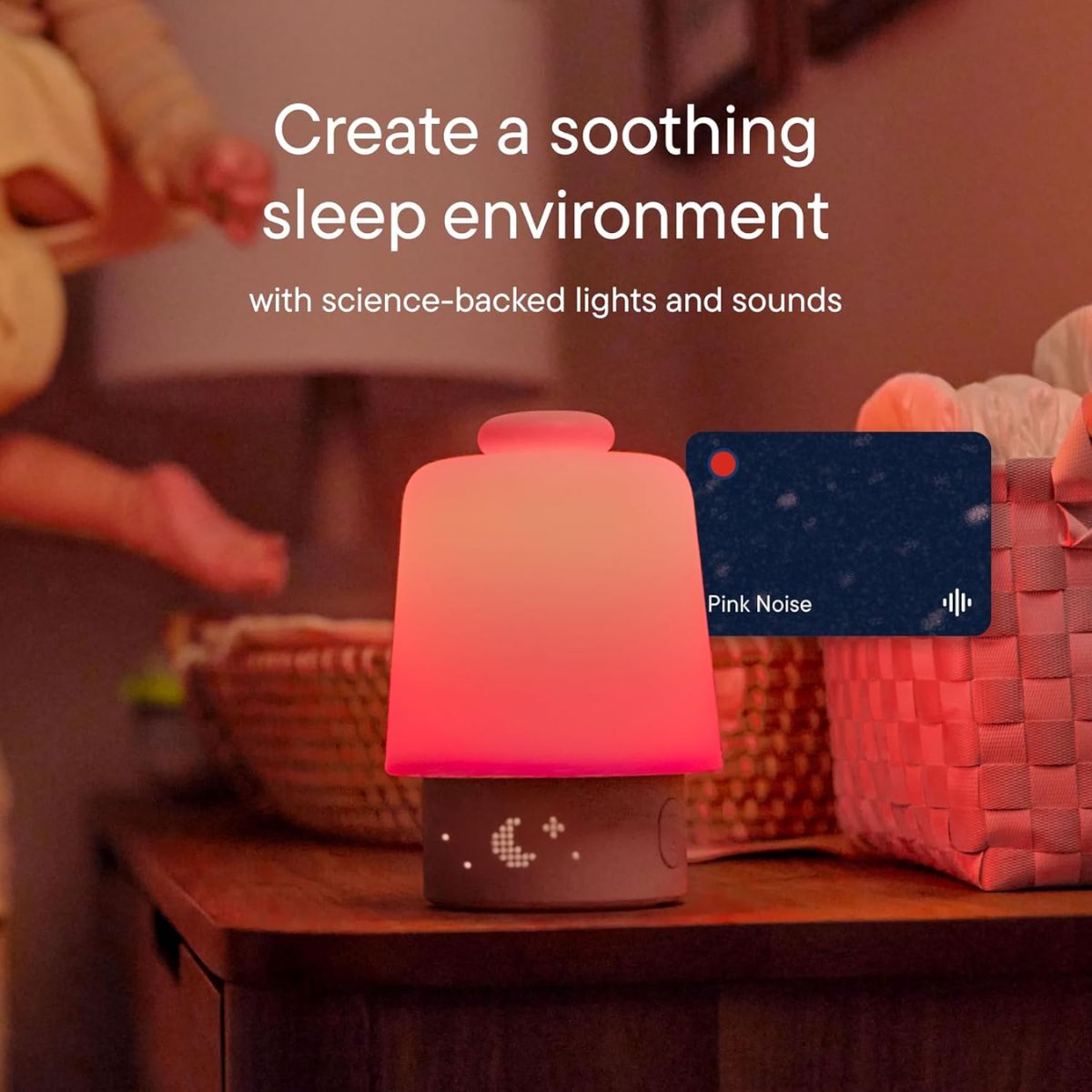 Hatch Baby Smart Night Light & Sound Machine WiFi - Putty on Luna Baby Store Miami
