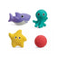 Infantino Aquarium Bath Squirters Toy 8 pieces on Luna Baby Store Miami
