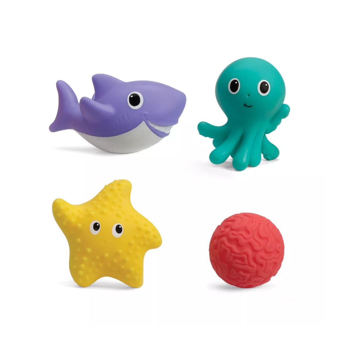 Infantino Aquarium Bath Squirters Toy 8 pieces on Luna Baby Store Miami