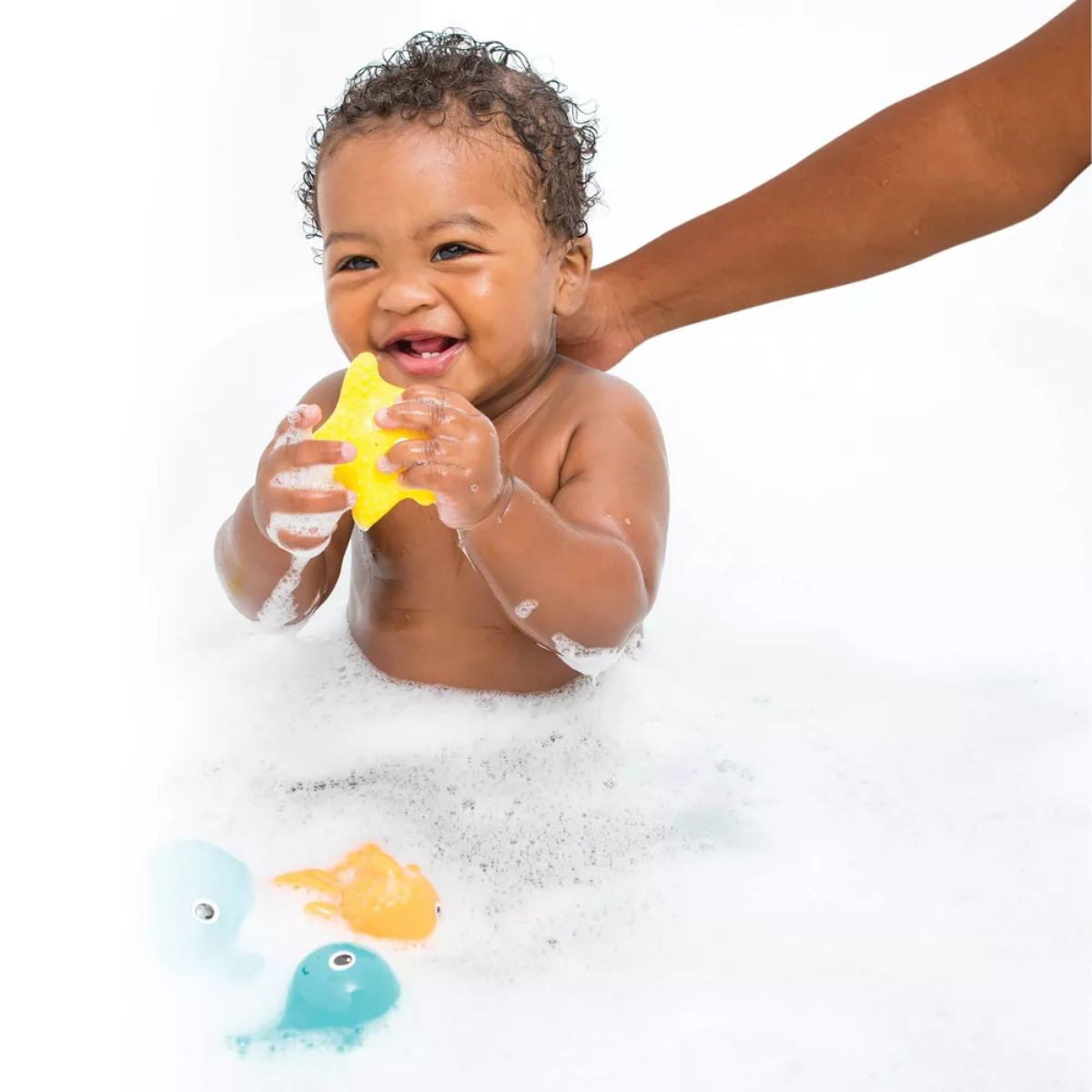 Infantino Aquarium Bath Squirters Toy 8 pieces on Luna Baby Store Miami