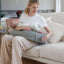 Inglesina Elysia Nursing Pillow - Quiet Beige on Luna Baby Store Miami