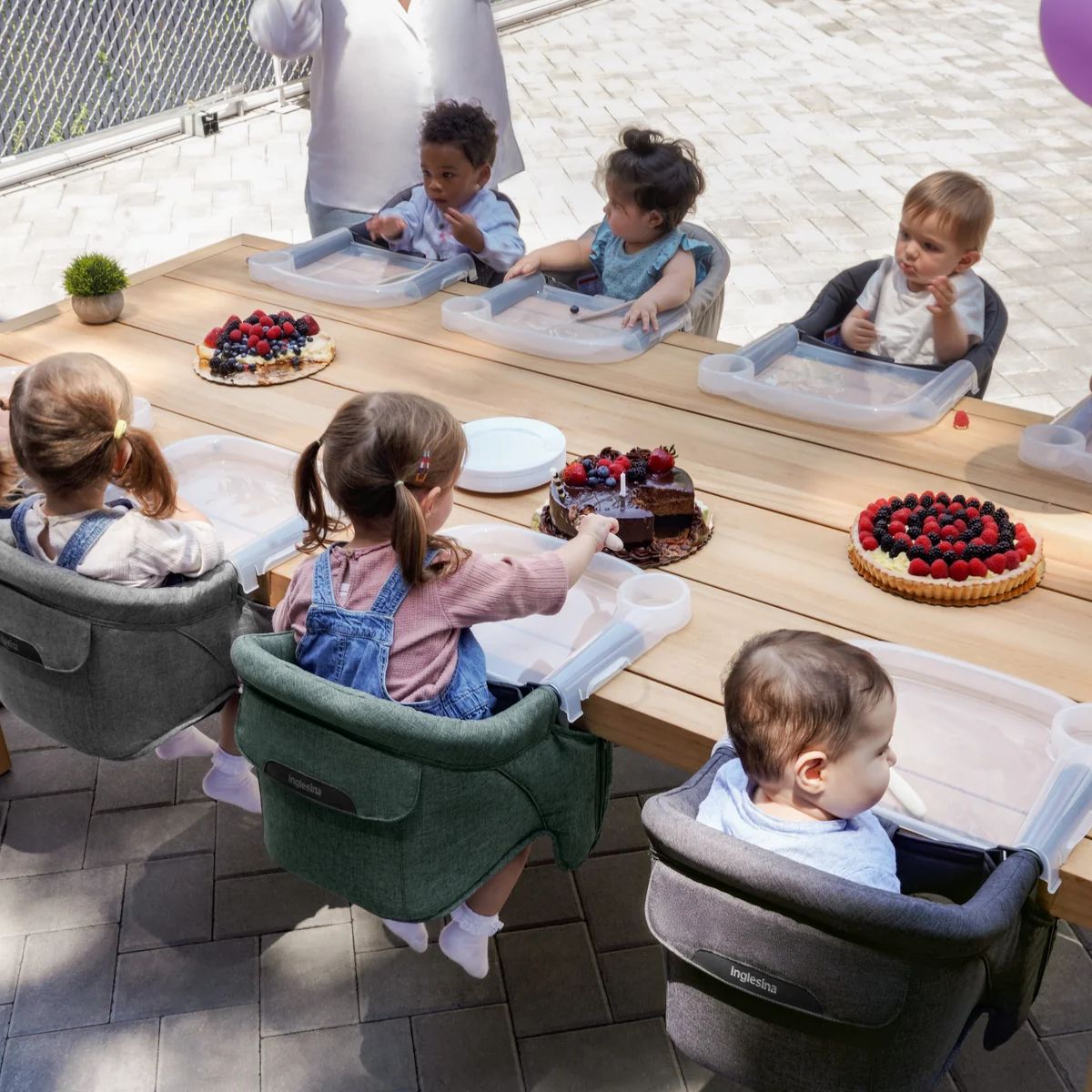 Inglesina Fast Dining Tray Plus on Luna Baby Store Miami