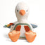 Itzy Bitzy Mirror Sensory Tummy Time Mirror - Gracie the Goose on Luna Baby Store Miami