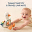 Itzy Bitzy Mirror Sensory Tummy Time Mirror - Gracie the Goose on Luna Baby Store Miami