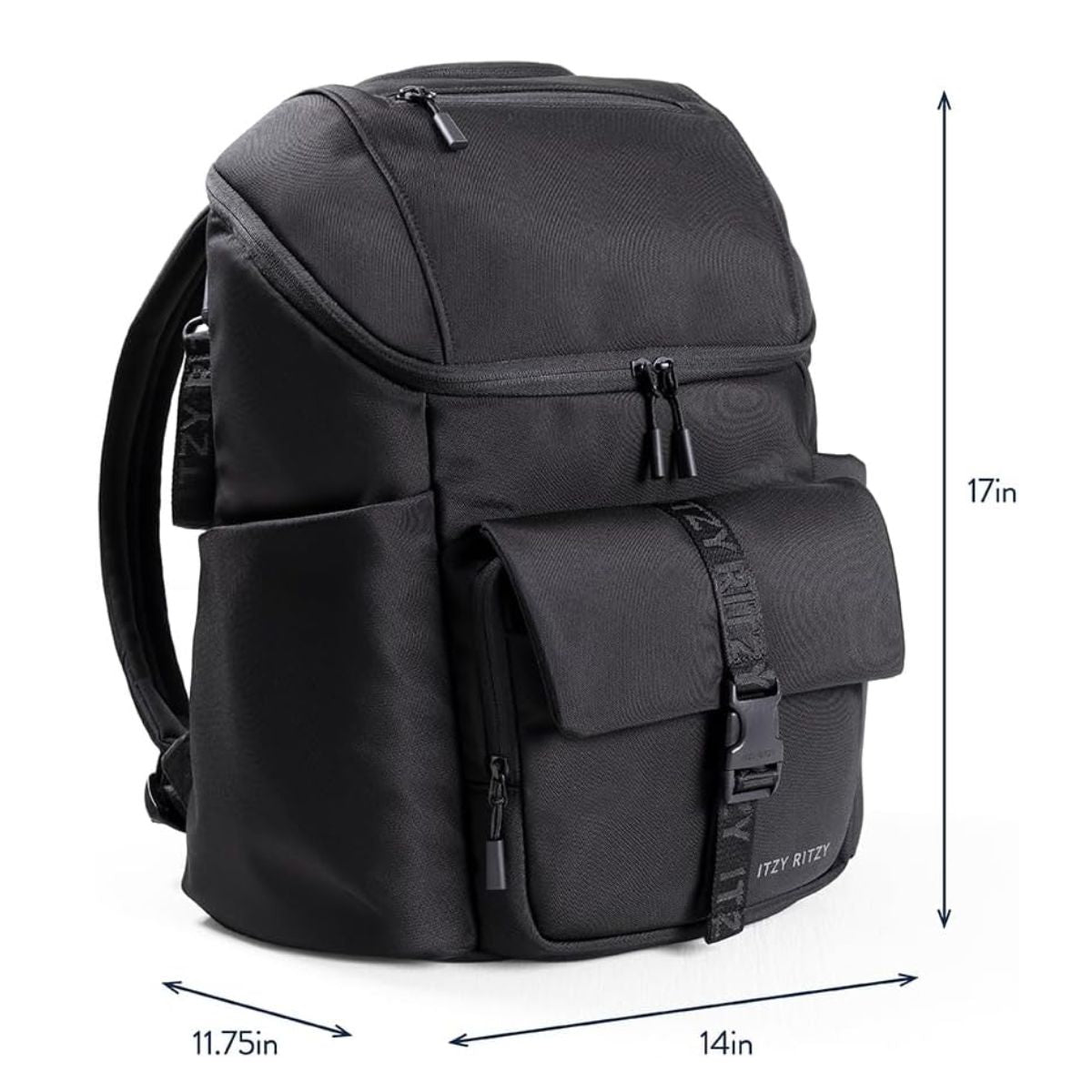 Itzy Ritzy Belong Bucket Backpack Diaper Bag - Black