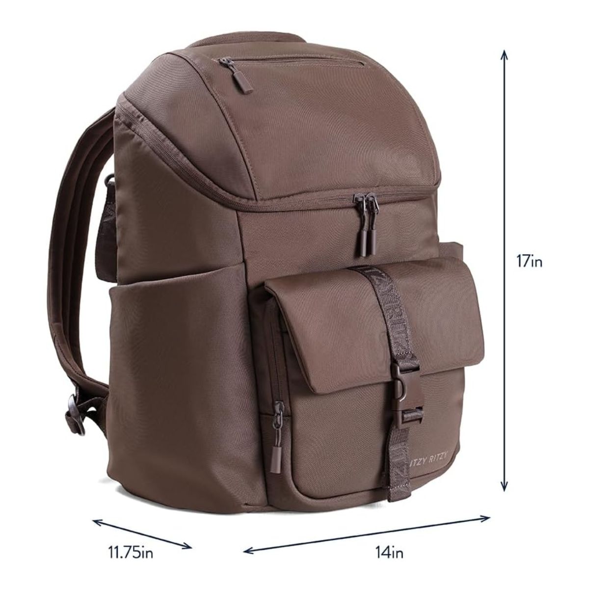 Itzy Ritzy Belong Bucket Backpack Diaper Bag - Mocha