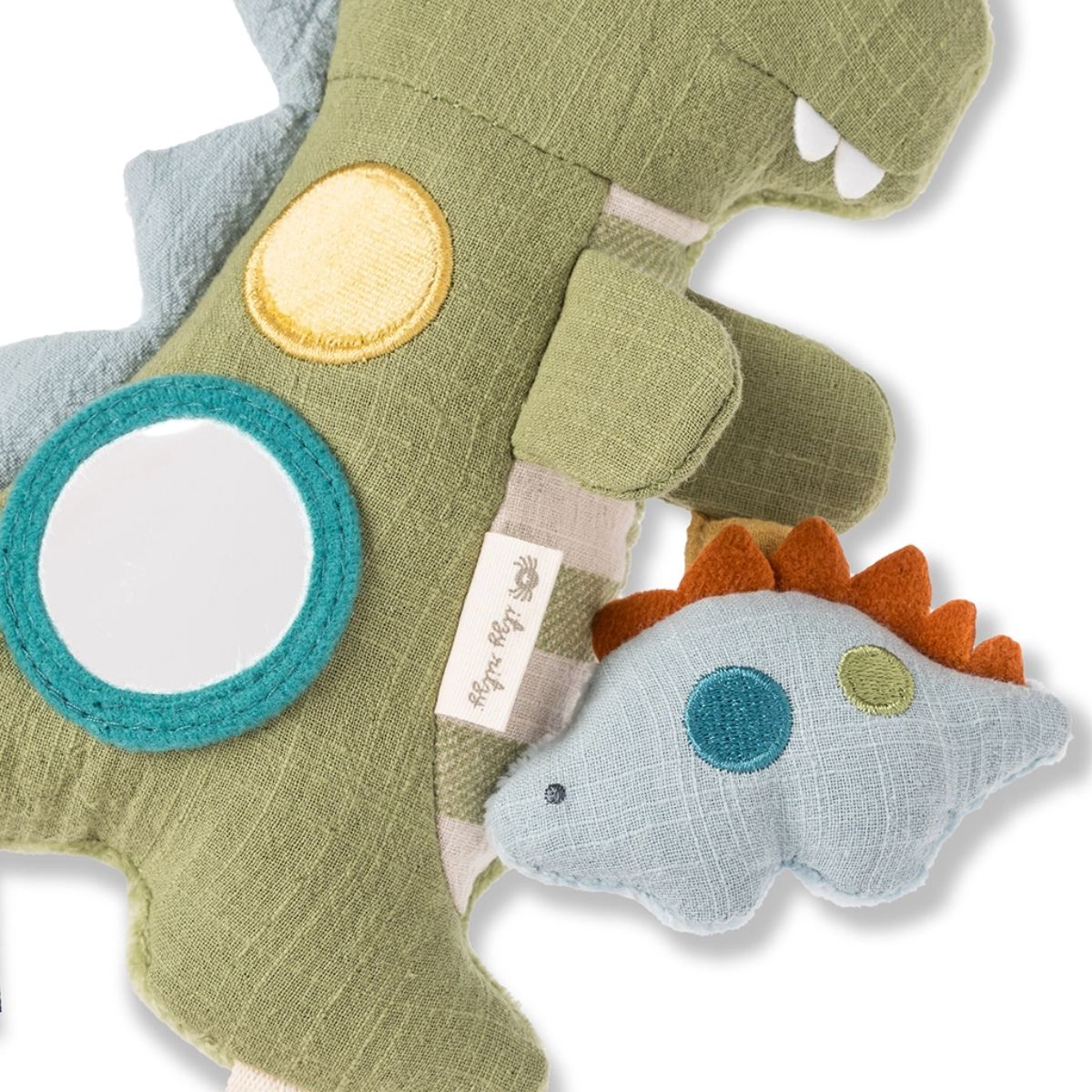 Itzy Ritzy Bitzy Traveler Developmental Sensory Toy - Dino