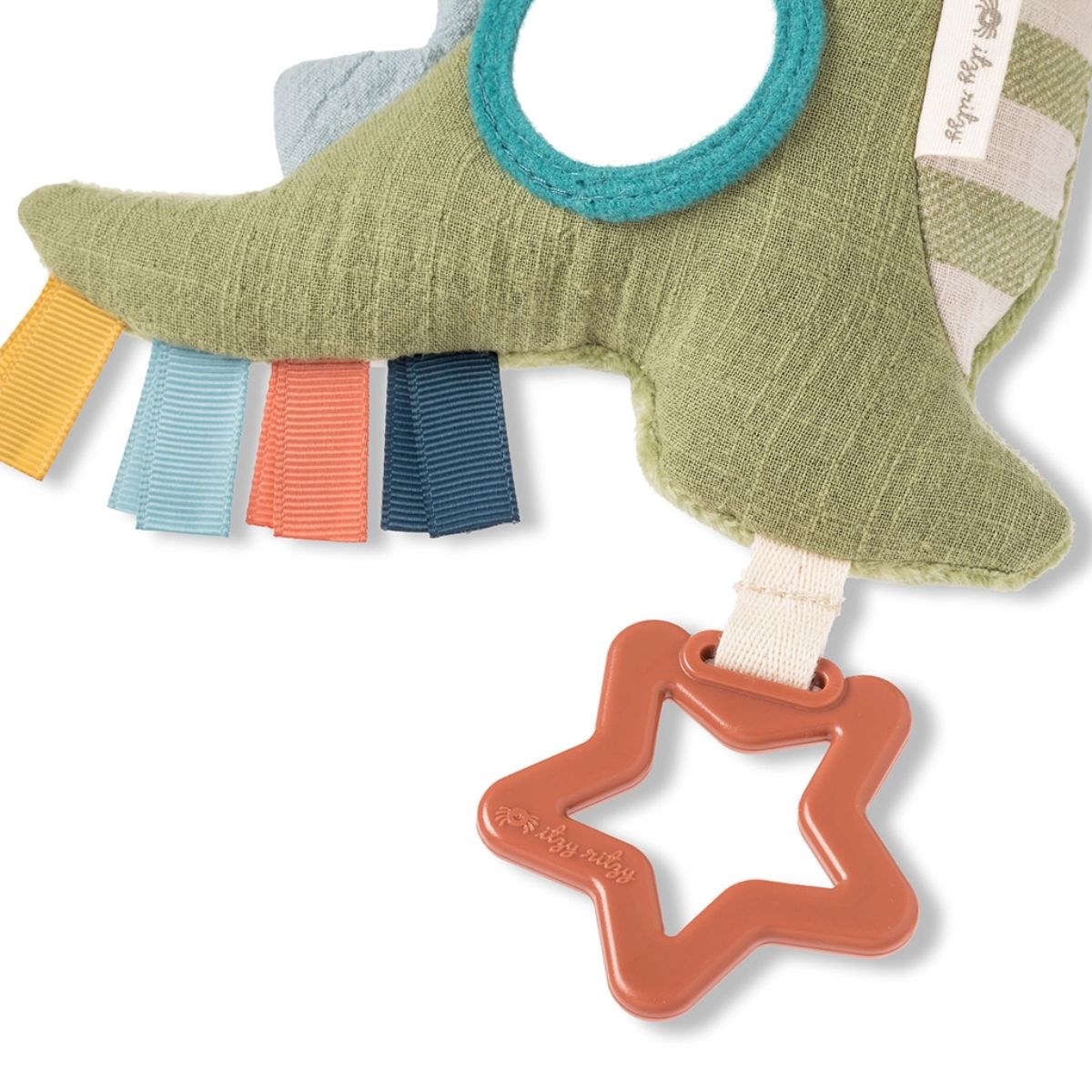 Itzy Ritzy Bitzy Traveler Developmental Sensory Toy - Dino