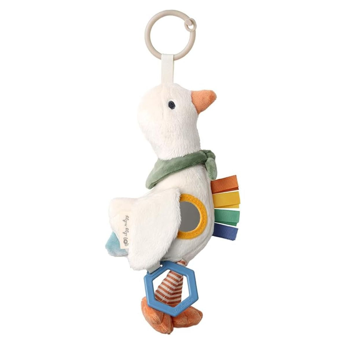 Itzy Ritzy Bitzy Traveler Developmental Sensory Toy - Gracie the Goose