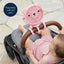 Itzy Ritzy Breeze 3-Speed Stroller Fan - Pink on Luna Baby Store Miami