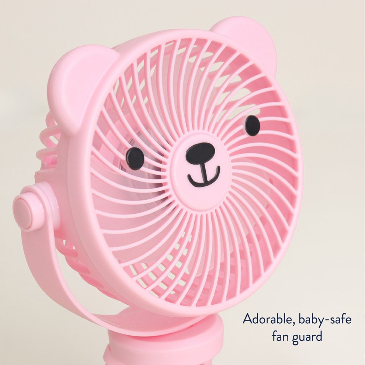 Itzy Ritzy Breeze 3-Speed Stroller Fan - Pink