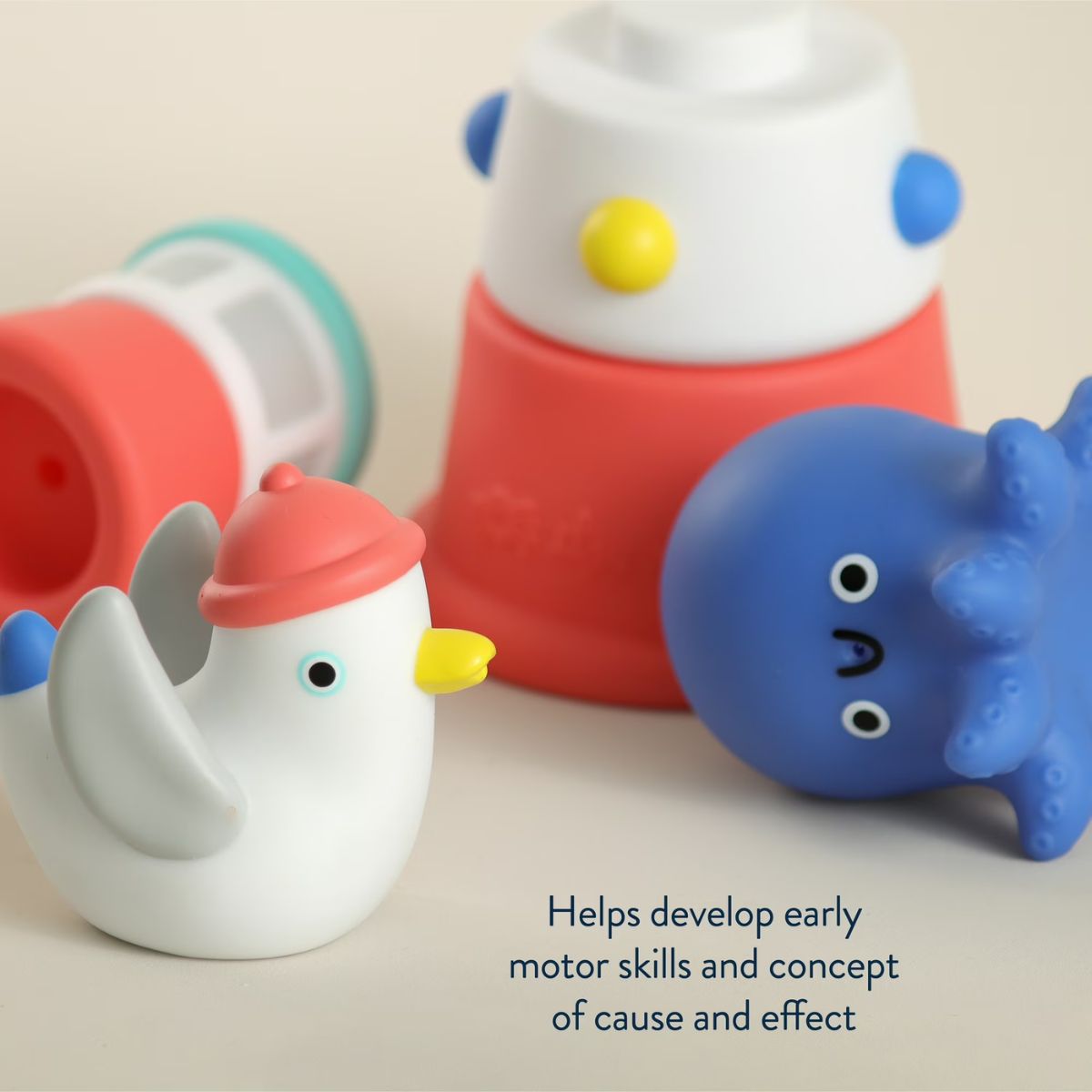 Itzy Ritzy Itzy Stack and Squirt Bath Toy